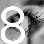 #8 Closeup view of an open eye
