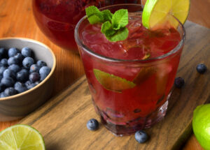 Blueberry Mojitos